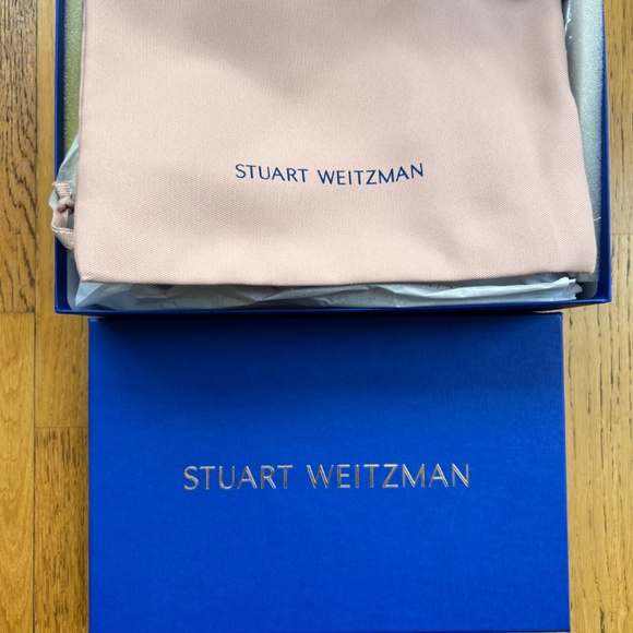 Stuart Weitzman Glitter Nunakedstraight Strap Sandal - Picture 12 of 16